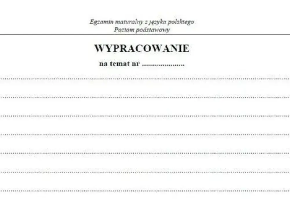 Dobre wypracowanie z polskiego - Jak je napisać?