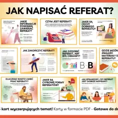Jak napisać referat? Poradnik krok po kroku, od wstępu po zakończenie. Zobacz, jak stworzyć ciekawy i dobrze napisany referat.
