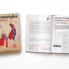 Książka "Matematyka jest wszędzie" zachęca do rodzinnych przygód z matematyką, promując zrównoważony rozwój przez zabawę i ciekawość.