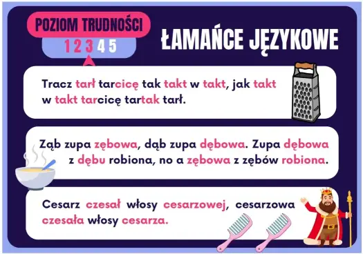 Łamańce językowe - jak ćwiczyć dykcję i wymowę?