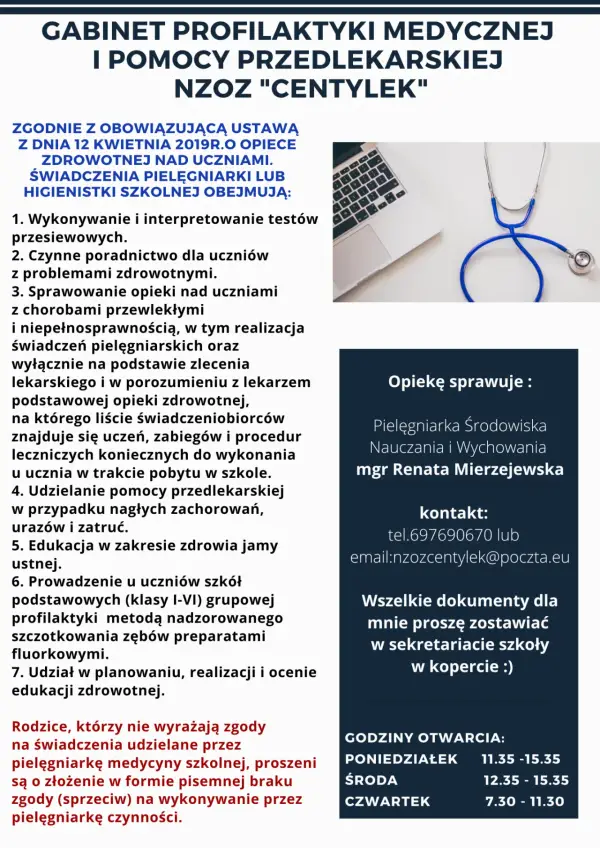 Co może pielęgniarka szkolna? 7 kluczowych obowiązków i uprawnień